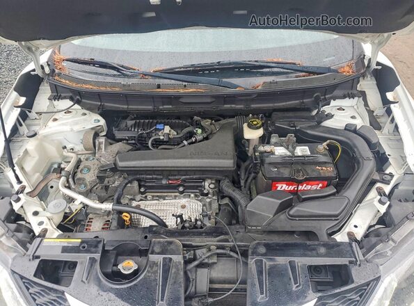 KNMAT2MT7GP680511 2016 NISSAN ROGUE White 