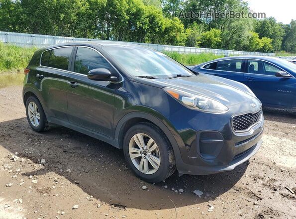 KNDPM3AC5H7189230 2017 KIA SPORTAGE Black Вид спереду