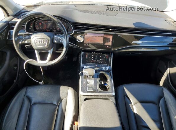 WA1LXAF7XLD002820 2020 AUDI Q7 Gray Widok zestawu wskaźników
