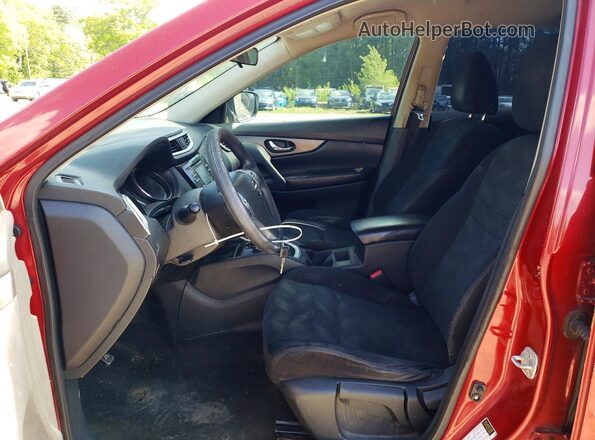 5N1AT2MV2GC845725 2016 NISSAN ROGUE Red 