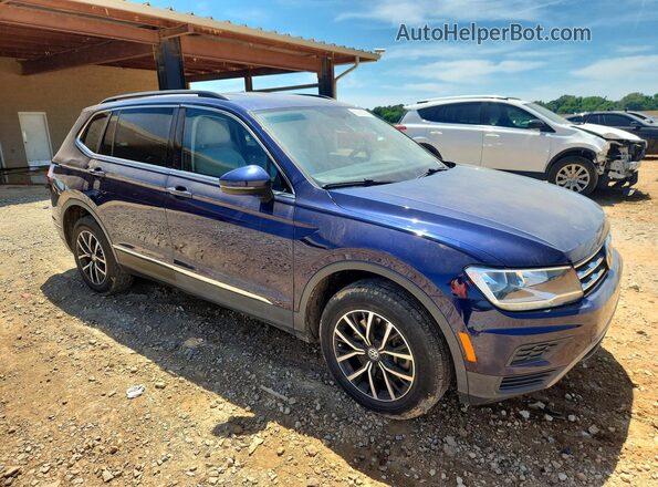 3VV2B7AX7MM103959 2021 VOLKSWAGEN TIGUAN Blue 