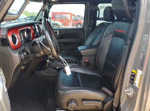 1C4HJXFN1MW589428 2021 JEEP WRANGLER Gray Առջևի վահանակի տեսք