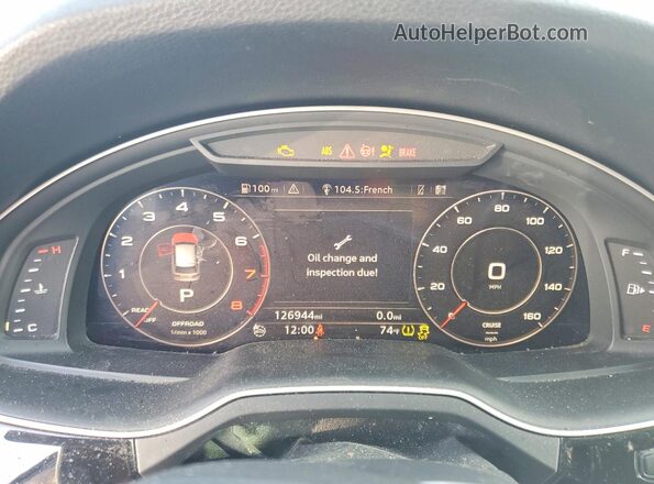 WA1VAAF77HD034805 2017 AUDI Q7 Black 