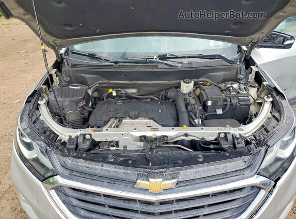3GNAXKEX8JL165162 2018 CHEVROLET EQUINOX Silver Вид наклейки з VIN-кодом