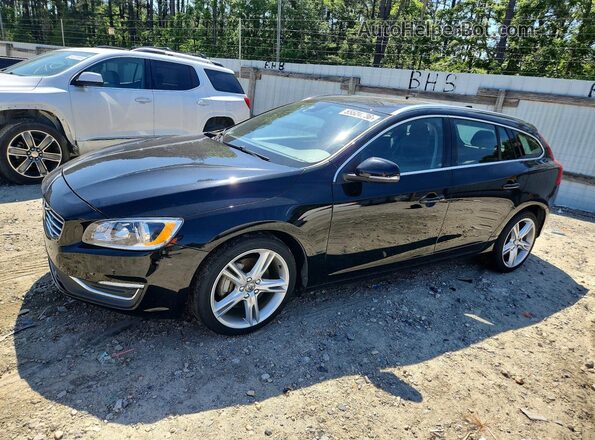 YV1612SK9G1311961 2016 VOLVO V60 Black Задня ліва чверть