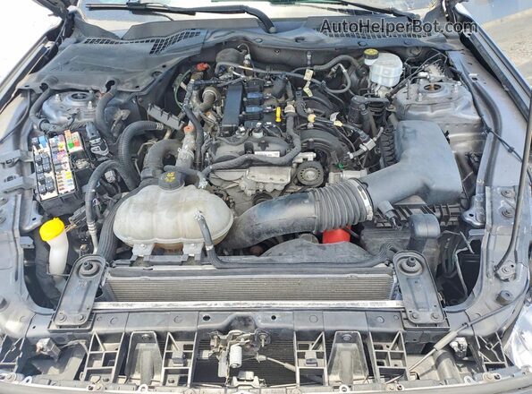 1FA6P8TH1M5125948 2021 FORD MUSTANG Gray Вид підкапотного простору