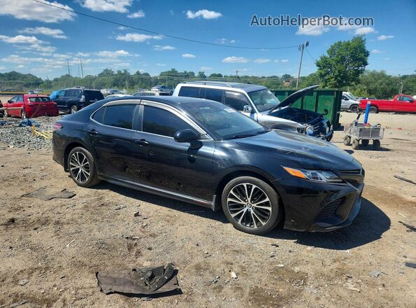 4T1B11HK2KU798414 2019 TOYOTA CAMRY Black Вид спереду