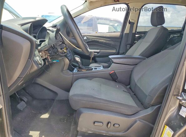 1FMCU9GD3JUA77160 2018 FORD ESCAPE Charcoal Widok deski rozdzielczej