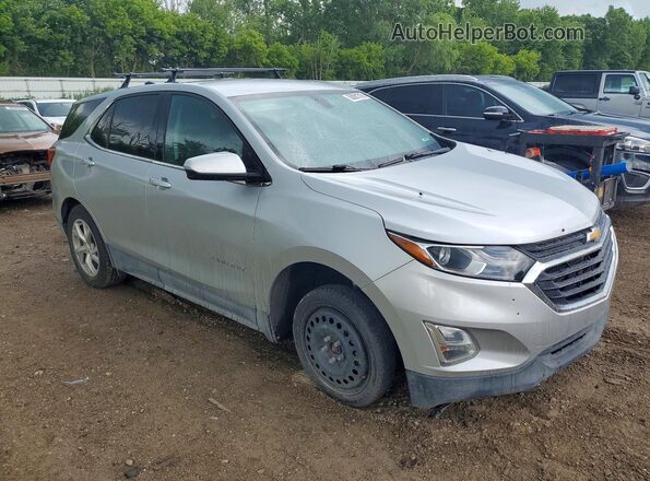 3GNAXKEX8JL165162 2018 CHEVROLET EQUINOX Silver Вид спереду