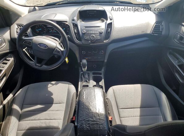 1FMCU0F78HUE27593 2017 FORD ESCAPE White Vista del cuadro de instrumentos