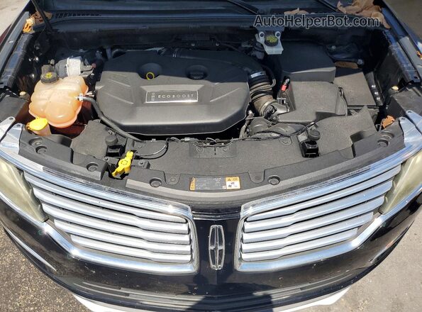 5LMCJ3C94GUJ04444 2016 LINCOLN MKC Black Вид наклейки з VIN-кодом