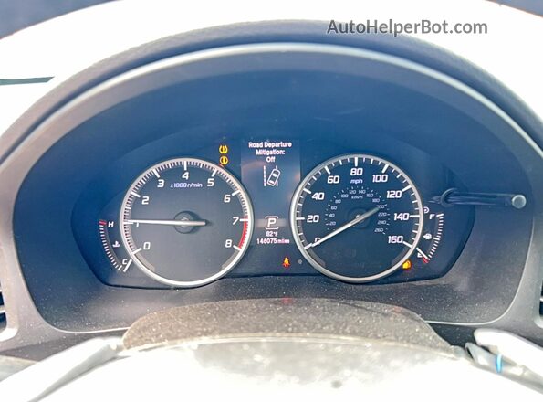 19UDE2F38KA011570 2019 ACURA ILX Black ხელსაწყოთა პანელის ხედი