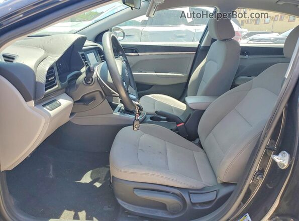 5NPD74LF9KH497107 2019 HYUNDAI ELANTRA Black 