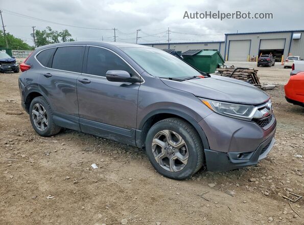 7FARW2H80JE088390 2018 HONDA CR-V Gray წინა ხედი