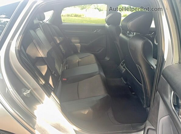 1HGCV2F36NA009123 2022 HONDA ACCORD Gray Вид салону спереду