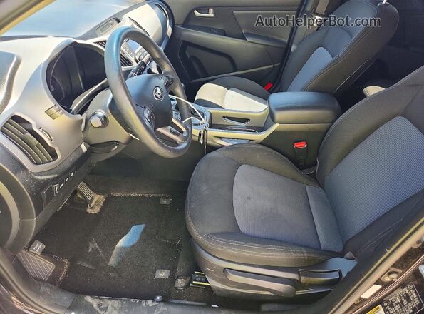 KNDPBCAC1G7867766 2016 KIA SPORTAGE Black Առջևի վահանակի տեսք
