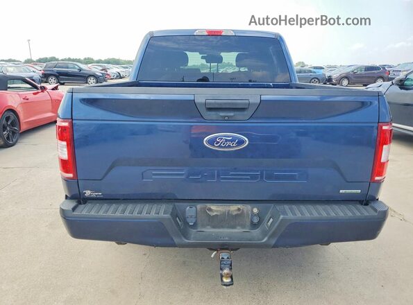 1FTEW1CP9JFD42841 2018 FORD F150 Blue Սալոնի դիմացի տեսք