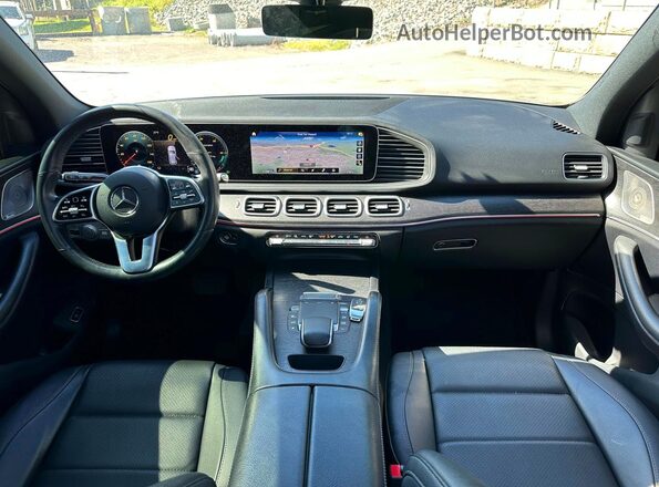 4JGFB4JB4NA676265 2022 MERCEDES-BENZ GLE White Առջևի վահանակի տեսք