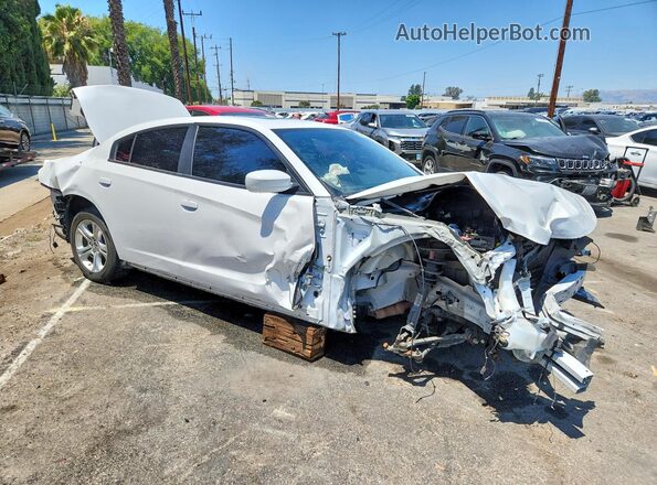 2C3CDXBG1NH157225 2022 DODGE CHARGER White Вид спереду