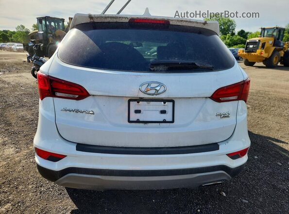 5NMZUDLB6HH003156 2017 HYUNDAI SANTA FE White 