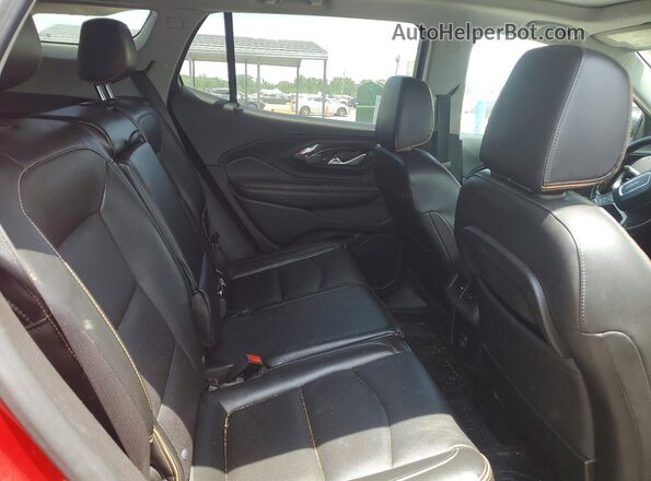 3GKALYEV7NL197262 2022 GMC TERRAIN Red Vista del compartimento del motor