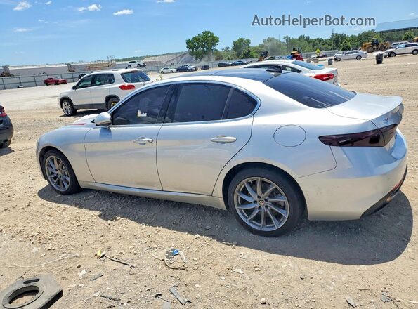 ZARFAEEN4H7554496 2017 ALFA ROMEO GIULIA Silver Rear right