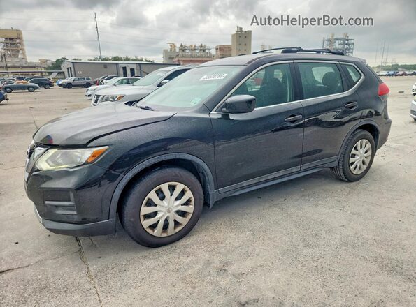5N1AT2MT1HC744448 2017 NISSAN ROGUE Black Задня ліва чверть