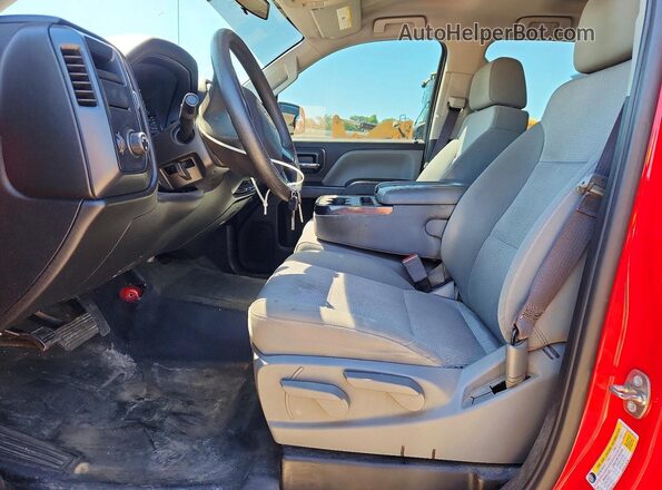 1GCRCNEC3HZ304722 2017 CHEVROLET SILVERADO Red Vista del salpicadero
