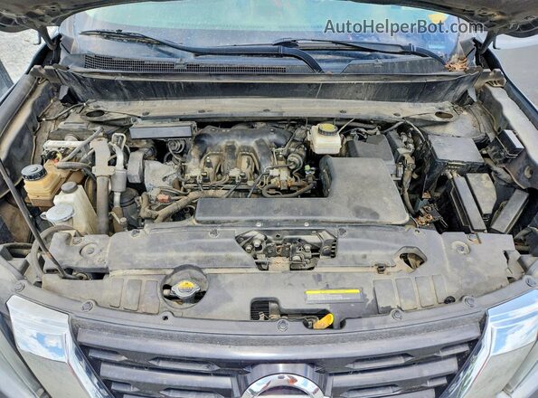 5N1DR2MM0JC663273 2018 NISSAN PATHFINDER Gray Widok naklejki z numerem VIN
