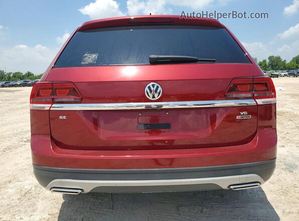1V2LR2CA7JC540401 2018 VOLKSWAGEN ATLAS Burgundy 