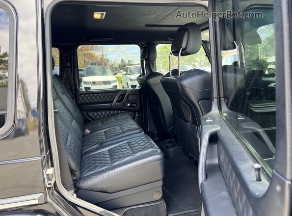 WDCYC7DF6HX275774 2017 MERCEDES-BENZ G-CLASS Black წინა სალონის ხედი
