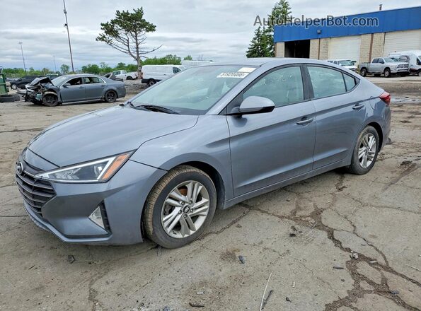 KMHD84LF1KU812903 2019 HYUNDAI ELANTRA Gray უკანა მარცხენა
