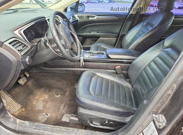 3FA6P0HD6JR231232 2018 FORD FUSION Black Առջևի վահանակի տեսք