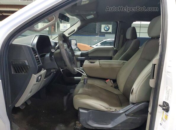 1FTEX1E87GFB61149 2016 FORD F150 White Vista del salpicadero