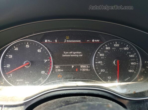 WAUD8AFCXJN039956 2018 AUDI A6 Коричневый Вид задних сидений