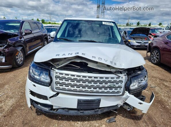 SALGS2PFXGA295426 2016 LAND ROVER RANGE White 