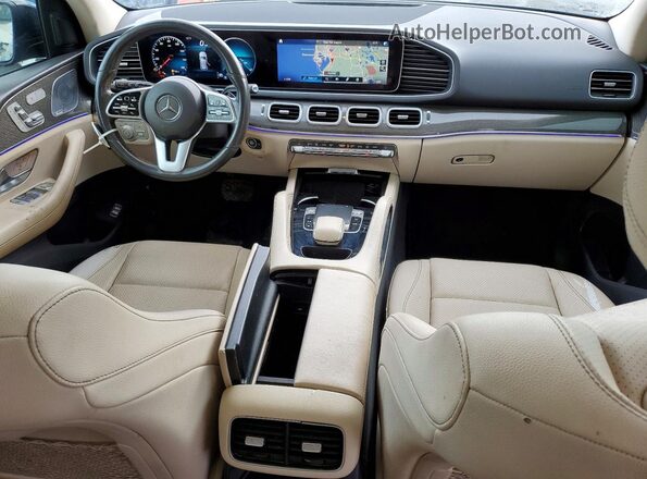 4JGFB4KB3LA007965 2020 MERCEDES-BENZ GLE Gray ხელსაწყოთა პანელის ხედი