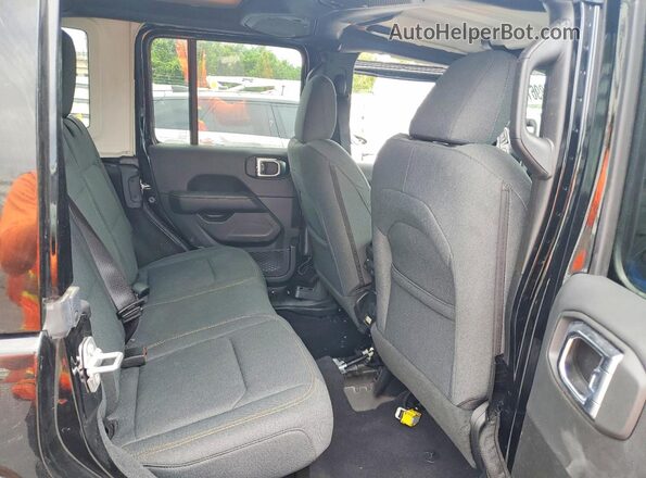 1C4PJXEN8SW644242 2025 JEEP WRANGLER Черный Вид задней части салона