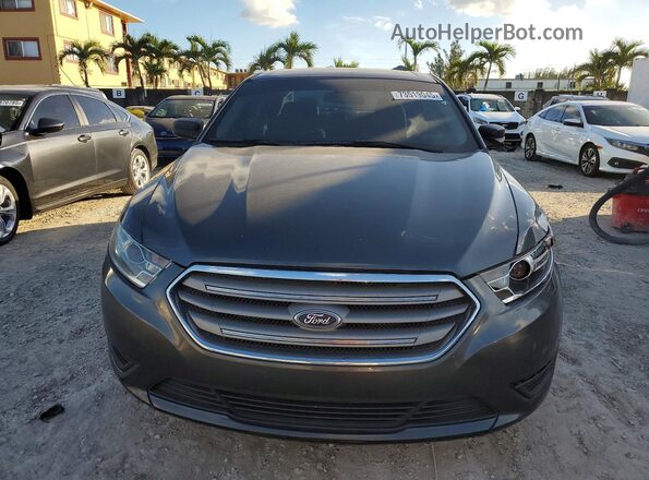1FAHP2D86HG113468 2017 FORD TAURUS Gray Rear view