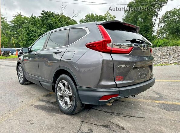 2HKRW2H88JH656043 2018 HONDA CRV Gray Задня права чверть