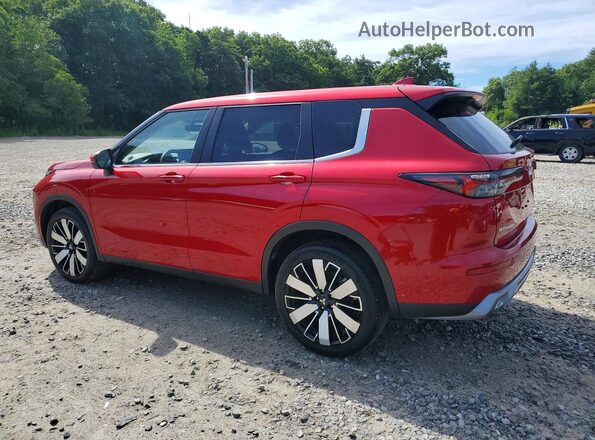 JA4J4VA84SZ038561 2025 MITSUBISHI OUTLANDER Red Задня права чверть