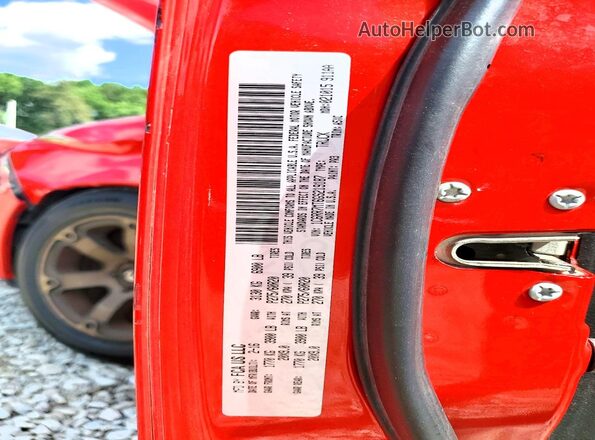 1C6RR7MT6GS219187 2016 RAM 1500 Red VIN կոդի պիտակի տեսք