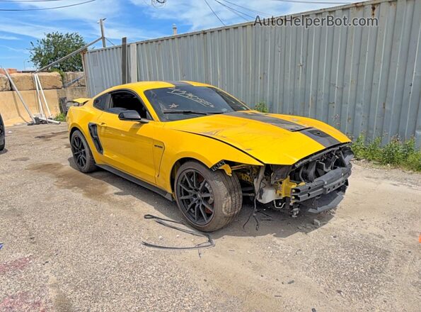 1FA6P8JZXG5520579 2016 FORD MUSTANG Yellow Задня ліва чверть