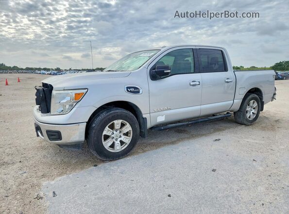 1N6AA1EK2HN518012 2017 NISSAN TITAN Silver 