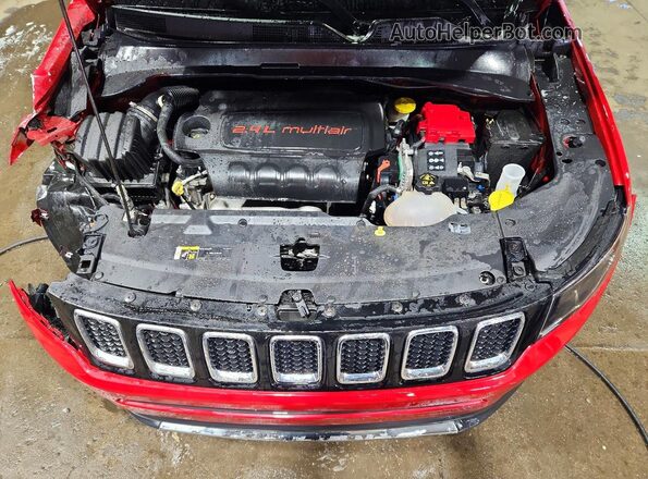 3C4NJDCB1KT697529 2019 JEEP COMPASS Red 