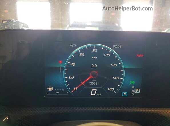 WDD3G4FB5KW020842 2019 MERCEDES-BENZ A-CLASS Black Vista de los asientos traseros