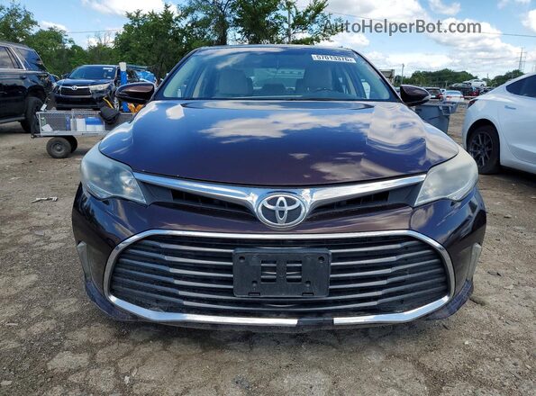 4T1BK1EB0GU197821 2016 TOYOTA AVALON Purple 