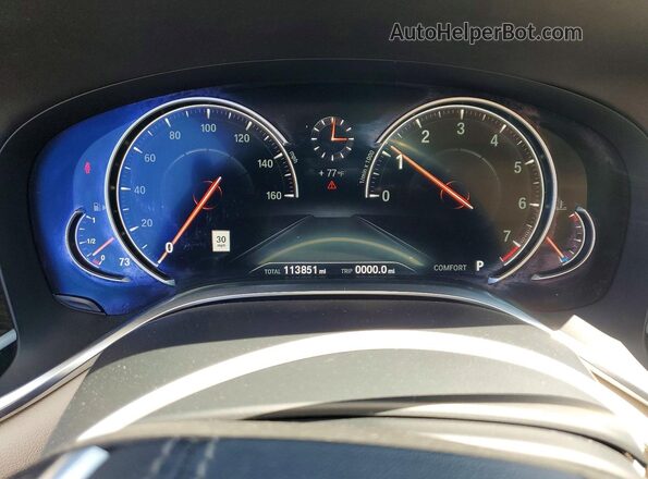 WBA7E2C55KB217759 2019 BMW OTHER White უკანა სავარძლების ხედი