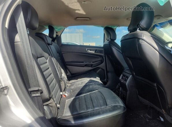 2FMPK3J81JBB28032 2018 FORD EDGE Silver ძრავის განყოფილების ხედი