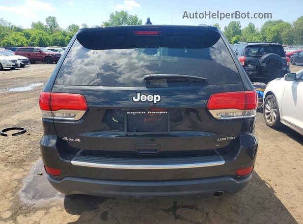 1C4RJFBG9HC658783 2017 JEEP GRAND Black წინა სალონის ხედი
